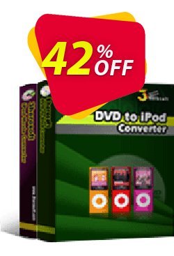 42% OFF 3herosoft DVD to iPod Suite Coupon code
