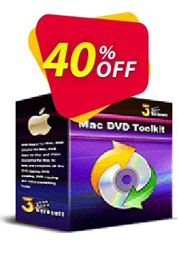 40% OFF 3herosoft Mac DVD Toolkit Coupon code