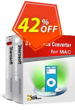 42% OFF 3herosoft DVD to iPod Suite for Mac Coupon code