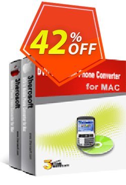 42% OFF 3herosoft DVD to Mobile Phone Suite for Mac Coupon code