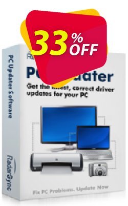 33% OFF RadarSync PC Updater Coupon code