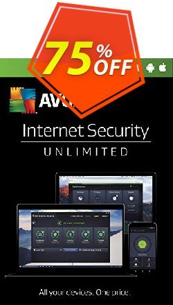 75% OFF AVG Internet Security Coupon code