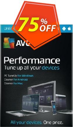 75% OFF AVG TuneUp, verified