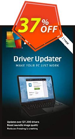 37% OFF AVG Driver Updater Coupon code