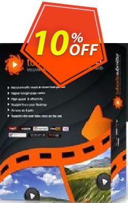10% OFF Tube Sites Submitter - 1 year  Coupon code