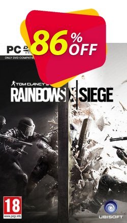 86% OFF Tom Clancy's Rainbow Six Siege PC Discount