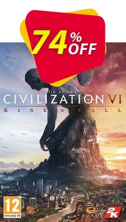 Sid Meier’s Civilization VI 6 PC - Rise and Fall DLC - EU  Coupon discount Sid Meier’s Civilization VI 6 PC - Rise and Fall DLC (EU) Deal - Sid Meier’s Civilization VI 6 PC - Rise and Fall DLC (EU) Exclusive offer 