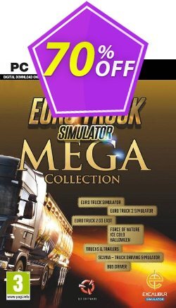 70% OFF Euro Truck Simulator: Mega Collection PC Discount