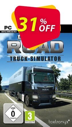 31% OFF On The Road - Truck Simulator PC Discount