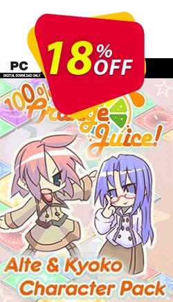 18% OFF 100% Orange Juice Alte & Kyoko Character Pack PC Discount