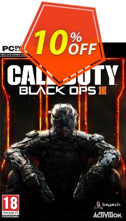 10% OFF Call of Duty - COD : Black Ops III 3 - PC  Discount