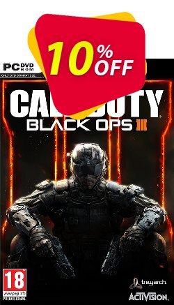 10% OFF Call of Duty - COD : Black Ops III 3 - PC  Discount