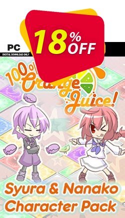 18% OFF 100% Orange Juice Syura & Nanako Character Pack PC Discount