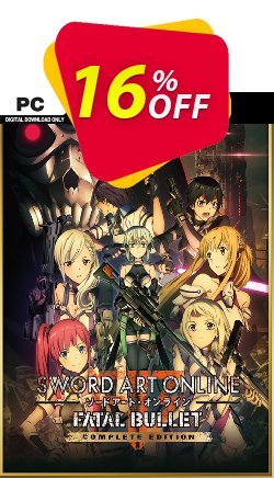 16% OFF Sword Art Online Fatal Bullet - Complete Edition PC Discount