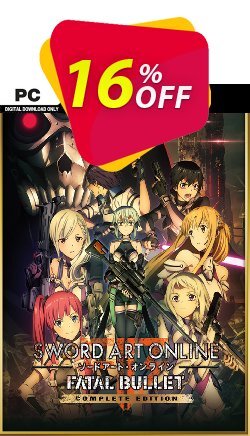 Sword Art Online Fatal Bullet - Complete Edition PC Coupon discount Sword Art Online Fatal Bullet - Complete Edition PC Deal - Sword Art Online Fatal Bullet - Complete Edition PC Exclusive offer 