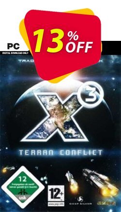 13% OFF X3 Terran Conflict PC Discount