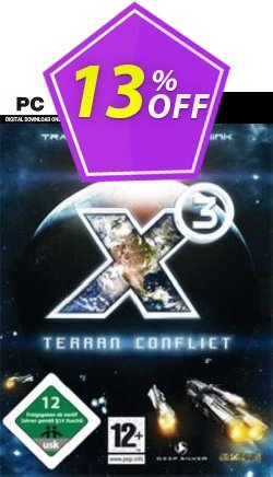 13% OFF X3 Terran Conflict PC Discount