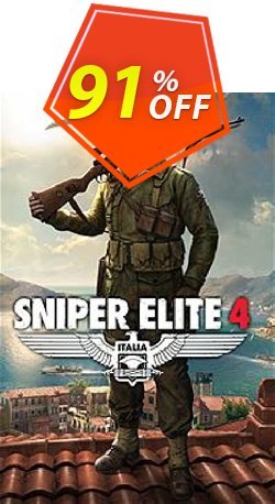 Sniper Elite 4 PC Coupon discount Sniper Elite 4 PC Deal - Sniper Elite 4 PC Exclusive offer 