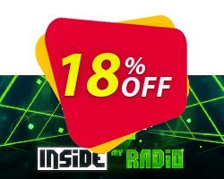 18% OFF Inside My Radio PC Discount