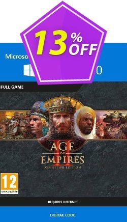 Age of Empires II 2: Definitive Edition - Windows 10 PC Coupon discount Age of Empires II 2: Definitive Edition - Windows 10 PC Deal - Age of Empires II 2: Definitive Edition - Windows 10 PC Exclusive offer 