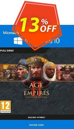 13% OFF Age of Empires II 2: Definitive Edition - Windows 10 PC Discount