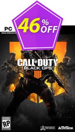 46% OFF Call of Duty - COD Black Ops 4 PC Discount