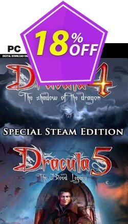 Dracula 4 and 5 Special Steam Edition PC Deal