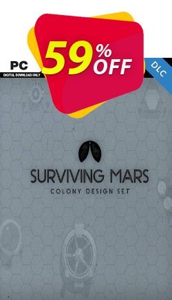 59% OFF Surviving Mars: Colony Design Set PC DLC Discount