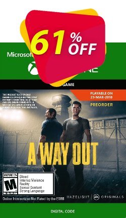 A Way Out Xbox One Coupon discount A Way Out Xbox One Deal - A Way Out Xbox One Exclusive offer 