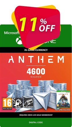 Anthem 4600 Shards Pack Xbox One Deal