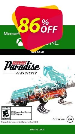 86% OFF Burnout Paradise Remastered Xbox One Discount