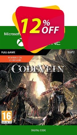 12% OFF Code Vein Xbox One Discount