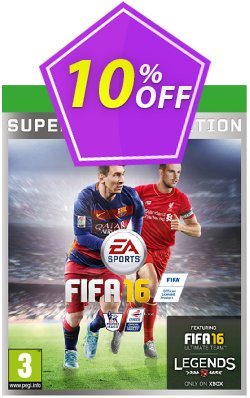 FIFA 16 Super Deluxe Edition Xbox One - Digital Code Coupon, discount FIFA 16 Super Deluxe Edition Xbox One - Digital Code Deal. Promotion: FIFA 16 Super Deluxe Edition Xbox One - Digital Code Exclusive offer for iVoicesoft