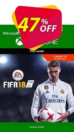 47% OFF FIFA 18: Standard Edition - Xbox One  Discount