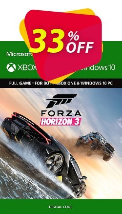 Forza Horizon 3 Xbox One/PC Deal