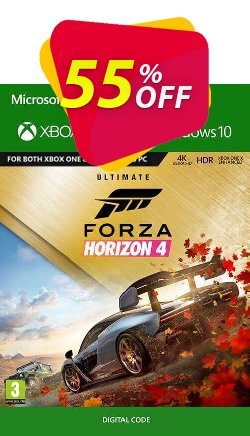 55% OFF Forza Horizon 4: Ultimate Edition Xbox One/PC Discount