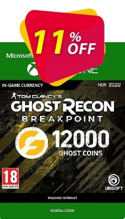 11% OFF Ghost Recon Breakpoint: 12000 Ghost Coins Xbox One Discount