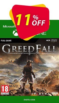 11% OFF Greedfall Xbox One Discount