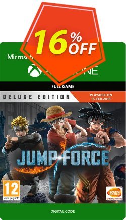 16% OFF Jump Force Deluxe Edition Xbox One Discount