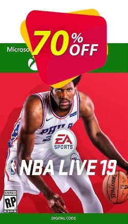 70% OFF NBA Live 19 Xbox One Coupon code