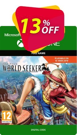 13% OFF One Piece World Seeker Xbox One Coupon code