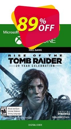 89% OFF Rise of the Tomb Raider 20 Year Celebration Xbox One Discount