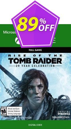 89% OFF Rise of the Tomb Raider 20 Year Celebration Xbox One Discount