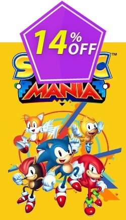 14% OFF Sonic Mania Xbox One Coupon code