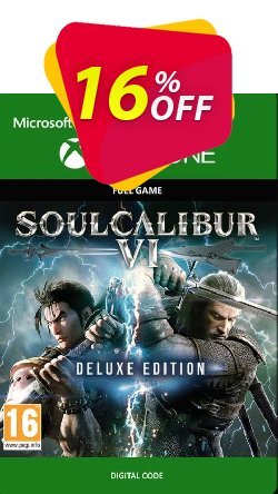 Soulcalibur VI 6 Deluxe Edition Xbox One Coupon discount Soulcalibur VI 6 Deluxe Edition Xbox One Deal - Soulcalibur VI 6 Deluxe Edition Xbox One Exclusive offer 