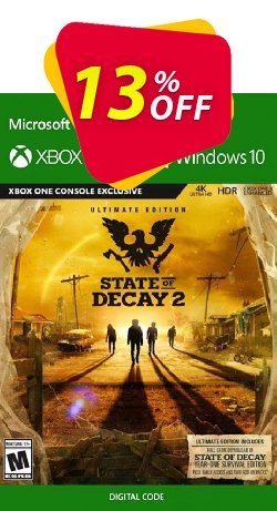State of Decay 2 Ultimate Edition Xbox One/PC Coupon discount State of Decay 2 Ultimate Edition Xbox One/PC Deal - State of Decay 2 Ultimate Edition Xbox One/PC Exclusive offer 