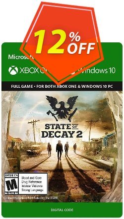 State of Decay 2 Xbox One/PC Coupon discount State of Decay 2 Xbox One/PC Deal - State of Decay 2 Xbox One/PC Exclusive offer 