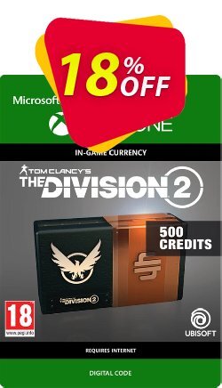 18% OFF Tom Clancy's The Division 2 500 Credits Xbox One Discount