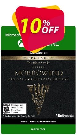 The Elder Scrolls Online Morrowind Collectors Edition Upgrade Xbox One Coupon discount The Elder Scrolls Online Morrowind Collectors Edition Upgrade Xbox One Deal - The Elder Scrolls Online Morrowind Collectors Edition Upgrade Xbox One Exclusive offer 