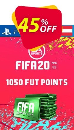 45% OFF 1050 FIFA 20 Ultimate Team Points PS4 - Austria  Coupon code